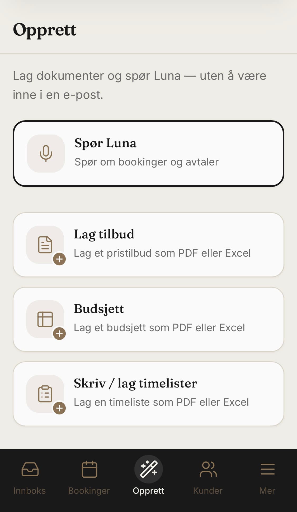 LunaCatch – spør Luna